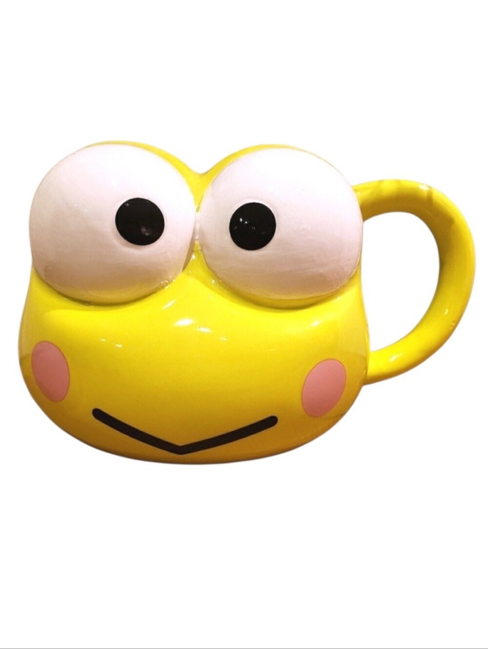 🐸 NEW! Keroppi by Sanrio 3D Sculpted Mug 15oz- Silver Buffalo
